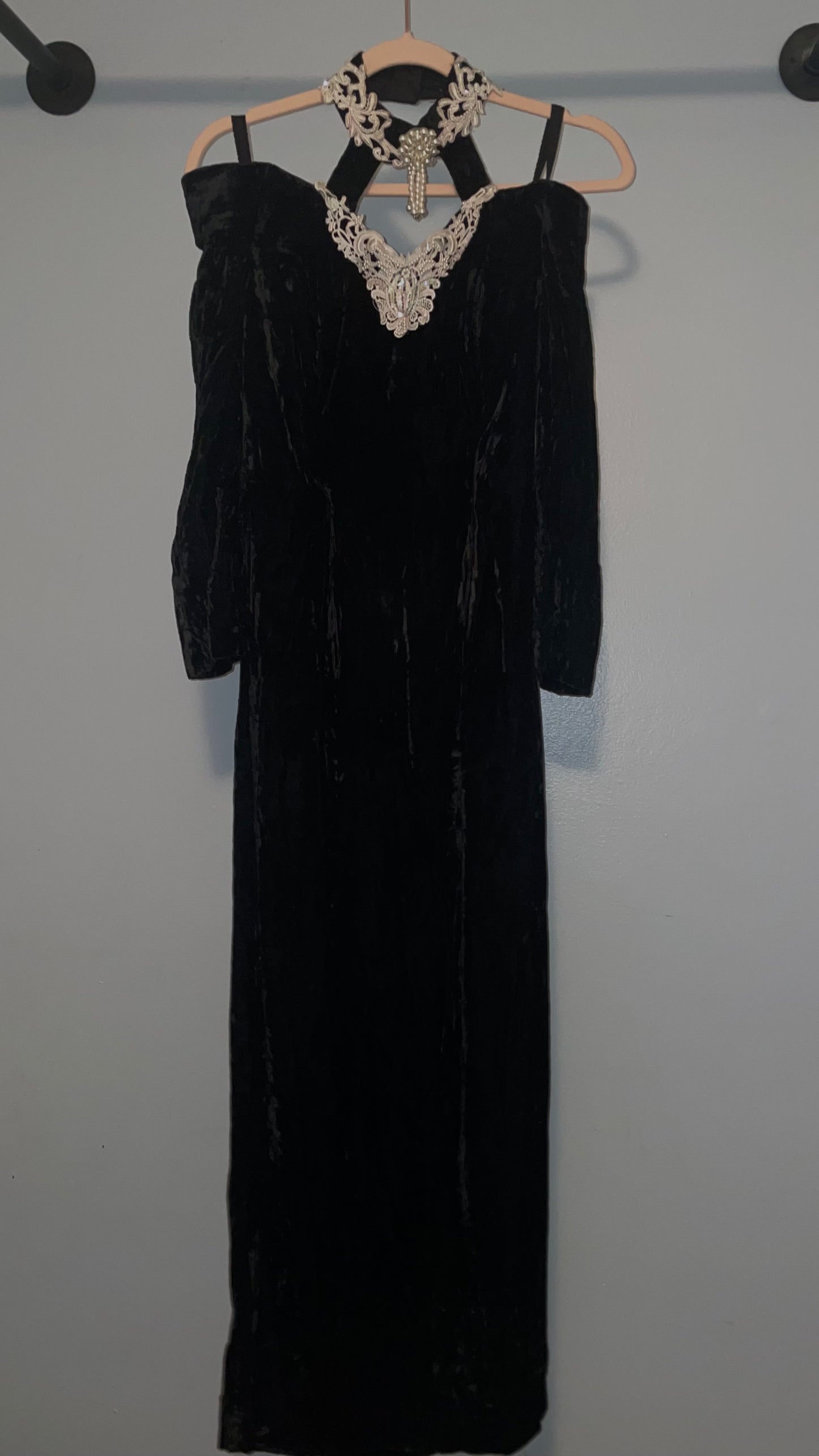 VTG Reworked Velvet Dress